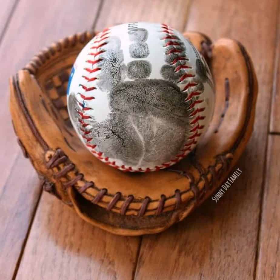 father's day baseball craft