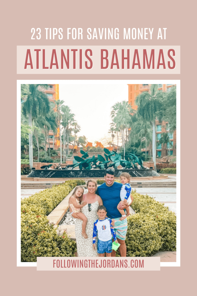 Atlantis Bahamas Family Picture of the Jordans
