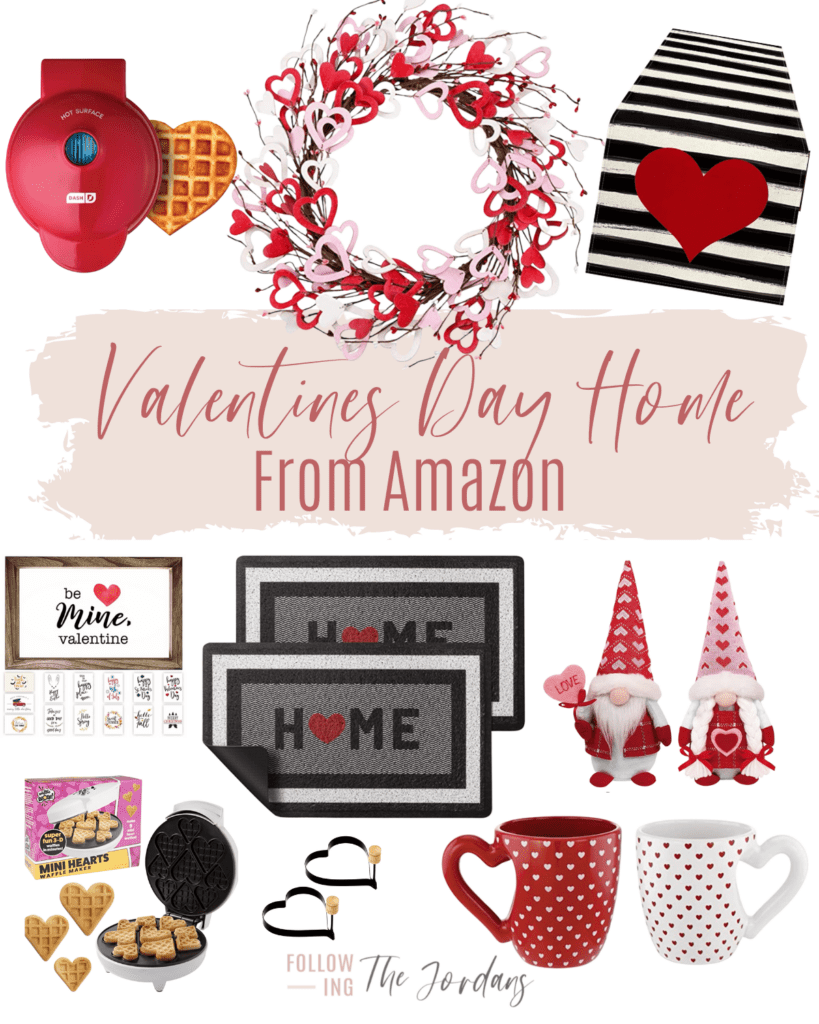 Valentines Day Home decor from Amazon 