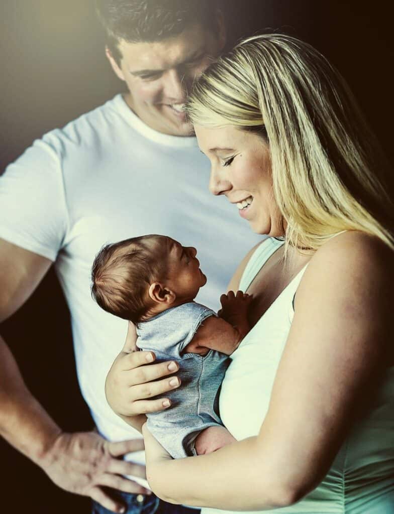 Vin's pregnancy and birth story.Newborn photoshoot