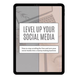Level Up Your Social Media 1